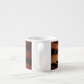 Tasse Expresso Réseau d'Imaginaires 3D Conception graphique fract (Dos)