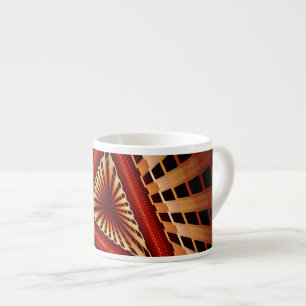 Tasse Expresso Réseau d'Imaginaires 3D Conception graphique fract