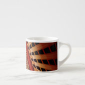 Tasse Expresso Réseau d'Imaginaires 3D Conception graphique fract (Droite)