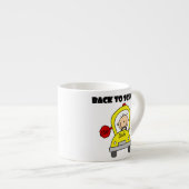 Tasse Expresso Retour à l'école (Devant droit)