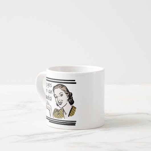 Tasse Expresso Retro Abuela Gits (Devant gauche)