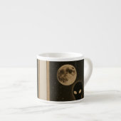 Tasse Expresso Retro Alien Rencontre (Devant droit)