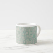 Tasse Expresso Rétro Aqua (Devant droit)