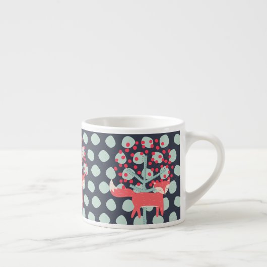 Tasse Expresso Rétro Fox (Droite)