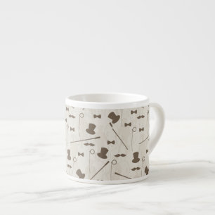 Tasse Expresso Rétro motif pour l'homme 2