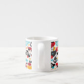 Tasse Expresso Rétro navigation d'illustration de pirates (Dos)