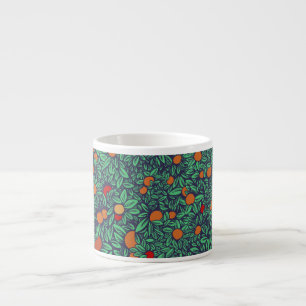 Tasse Expresso Rich Orchard : Vintage Tree Motif.
