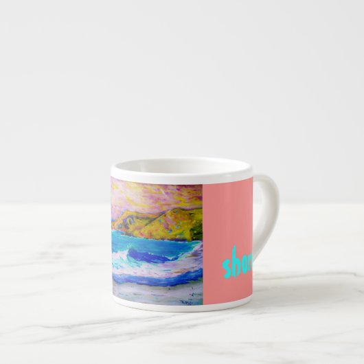 Tasse Expresso rive bleue (Devant droit)