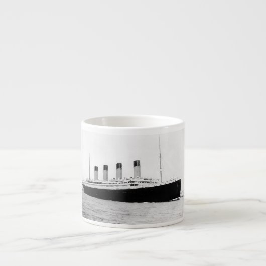 Tasse Expresso RMS Titanic (Devant)