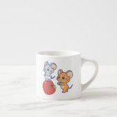 Tasse Expresso Rollage Anime Tuffy et Jerry Apple (Droite)