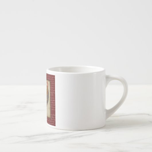 Tasse Expresso Rooster rouge (Droite)