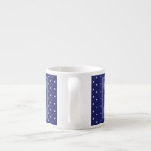 Tasse Expresso Rosace bleue (Dos)