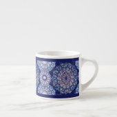 Tasse Expresso Rosace bleue (Droite)