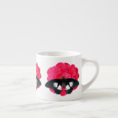 Tasse Expresso Rose et Swallowtail (Droite)