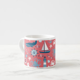 Tasse Expresso Rose marin