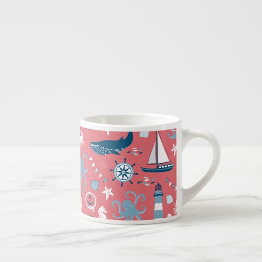 Tasse Expresso Rose marin (Droite)
