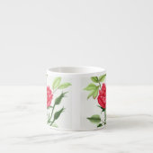 Tasse Expresso Rose rouge (Devant)