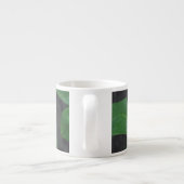 Tasse Expresso Rose rouge simple (Dos)