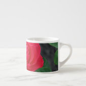 Tasse Expresso Rose rouge simple (Droite)
