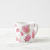 Tasse Expresso Roses roses (Devant droit)