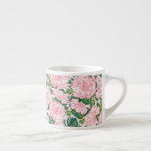 Tasse Expresso Roses roses roses et Monstera Ferme Cuisine (Droite)