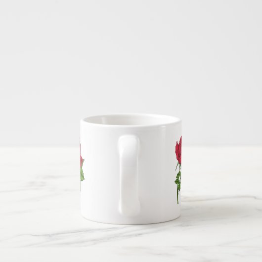 Tasse Expresso Rouge (Dos)
