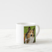 Tasse Expresso Rough Collie, chien (Devant droit)