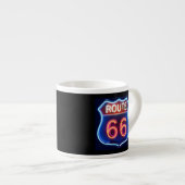 Tasse Expresso Route 66 (Devant droit)