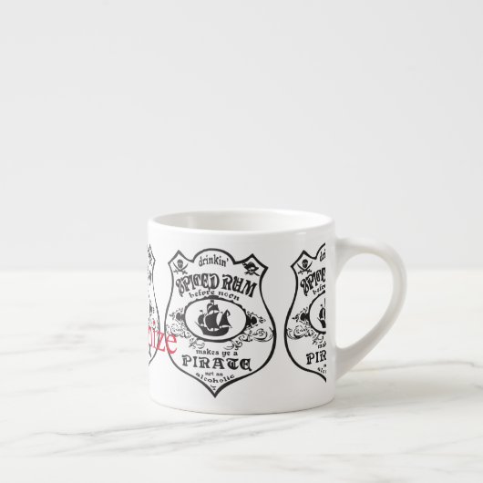Tasse Expresso Rum épicé Pirate Boisson Thunder_Cove (Droite)