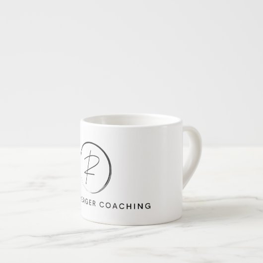 Tasse Expresso Russ Yeager Coaching Signature Logo (Devant droit)