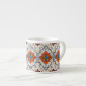 Tasse Expresso Sables du temps : Patrimoine Boho Art marocain (Devant droit)