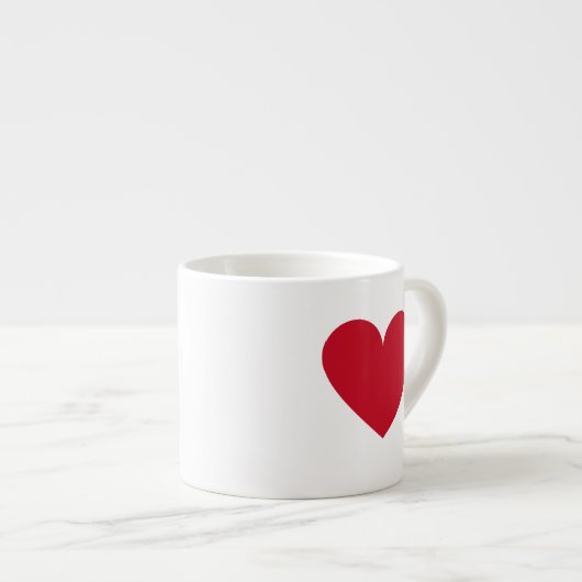 Tasse Expresso Saint Valentin (Devant droit)