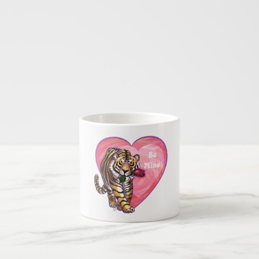 Tasse Expresso Saint Valentin de Tigre (Devant)