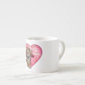 Tasse Expresso Saint Valentin de Tigre (Devant droit)