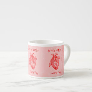 Tasse Expresso Saint-Valentin Happy Hearts Day