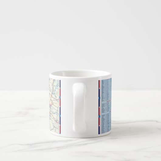 Tasse Expresso San Francisco et proximité (Dos)