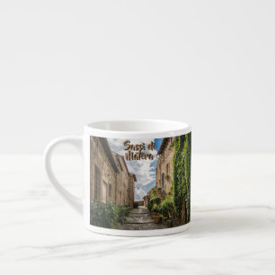 Tasse Expresso Sassi di Matera Italie marches de lierre