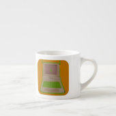 Tasse Expresso Sauvant le monde avec le python (tasse de café (Droite)