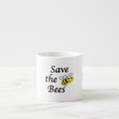 Tasse Expresso Sauvez les abeilles (Devant)