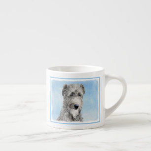 Tasse Expresso Scottish Deerhound Peinture - Cute Original Chien