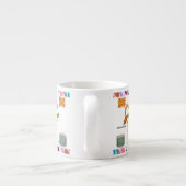Tasse Expresso Seiche giclante (Dos)