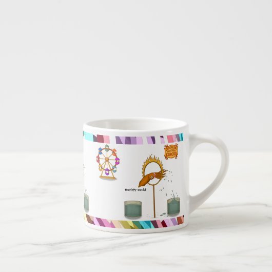Tasse Expresso Seiche giclante (Droite)