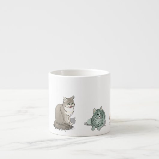 Tasse Expresso Sélection de chat et de chaton (Devant)