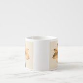 Tasse Expresso sépia amaryllis (Devant)