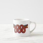 Tasse Expresso Serpent aztèque (Droite)