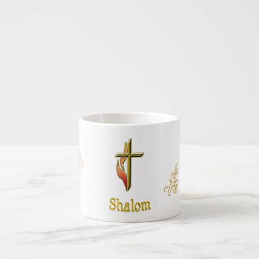 Tasse Expresso Shalom (Devant)