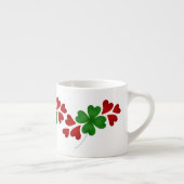 Tasse Expresso Shamrock aux coeurs (Droite)