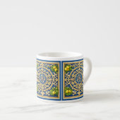 Tasse Expresso Sicilia Sicilian Pattern Espresso Cup (Devant droit)