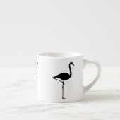 Tasse Expresso Silhouette de Flamant rose (Droite)