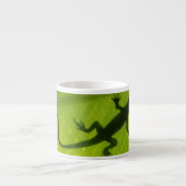 Tasse Expresso Silhouette de Gecko (Devant)